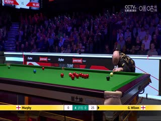 2025斯诺克大师赛第一轮：肖恩·墨菲6-3加里·威尔逊 20250113封面图