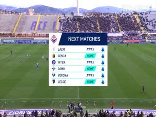 意甲联赛 佛罗伦萨VS都灵 20250119封面图