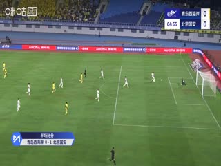 中超联赛青岛西海岸VS北京国安20250816封面图