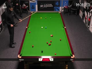 2025斯诺克北爱尔兰公开赛资格赛第二轮 吕昊天3-4哈里斯塔希尔 20250907封面图