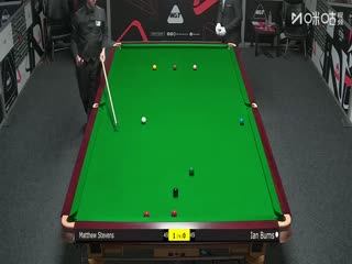 斯诺克西安大奖赛资格赛（128进64轮次） 马修史蒂文斯5-0伊安伯恩斯 20250903封面图