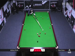 2025斯诺克英国公开赛资格赛 安东尼麦克吉尔4-3迪伦埃默里 20250628封面图