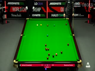 斯诺克世锦赛资格赛128进96 安东尼科瓦斯基5-4瑞安埃文斯 20250407封面图