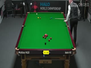 斯诺克世锦赛资格赛96进64及64进32 安东尼麦克吉尔5-10亚伦希尔（第二阶段） 20250413封面图