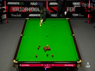 斯诺克世锦赛资格赛64进32 吕昊天4-10赵心童（第二阶段） 20250413封面图