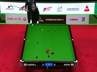 斯诺克世界大奖赛16进8 巴里霍金斯1-4肖恩墨菲  20250306封面图