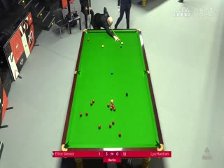 斯诺克德国大师赛64进32 艾利奥特斯莱瑟5-1吕昊天 20250129封面图