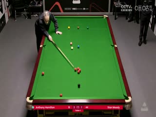 斯诺克威尔士公开赛资格赛 安东尼汉密尔顿3-4斯坦穆迪 20250206封面图