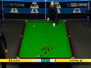 斯诺克威尔士公开赛四分之一决赛 杰克逊佩奇2-5卢卡布雷切尔  20250214封面图