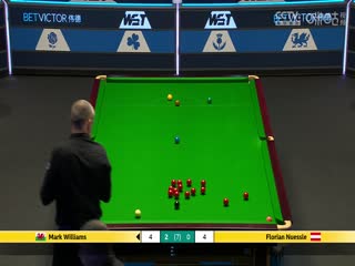 斯诺克威尔士公开赛64进32 马克威廉姆斯4-1弗洛里安努斯勒 20250211封面图