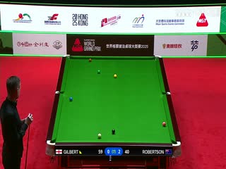斯诺克世界大奖赛16进8 大卫吉尔伯特1-4尼尔罗伯逊  20250306封面图