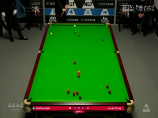 斯诺克威尔士公开赛32进16 詹姆克拉克3-4马修塞尔特  20250213封面图