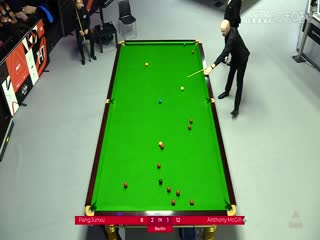 斯诺克德国大师赛64进32 庞俊旭4-5安东尼麦克吉尔  20250129封面图