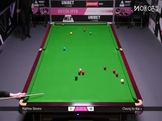 2025斯诺克英国公开赛64进32 张家玮4-3马修史蒂文斯 20250924封面图