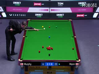 2025斯诺克英国公开赛四分之一决赛 肖恩墨菲5-1米歇尔曼恩 20250927封面图