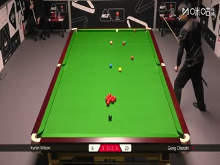 2025斯诺克南京国锦赛资格赛 凯伦威尔逊6-2巩晨智 20250930封面图