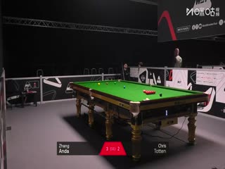 2025斯诺克国际锦标赛资格赛 张安达6-3克里斯托顿（秦正） 20251002封面图