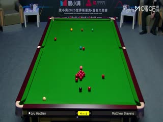 2025斯诺克西安大奖赛32进16 马修史蒂文斯4-5吕昊天 20251009封面图