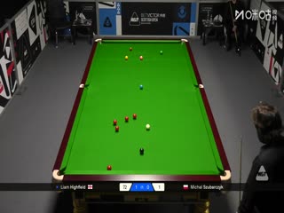 苏格兰公开赛资格赛Day1  利亚姆海菲尔德4-0米哈乌苏巴尔奇克 20251014封面图