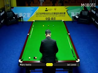 2025斯诺克国际锦标赛16进8 巴里霍金斯6-4杰克利索夫斯基 20251105封面图