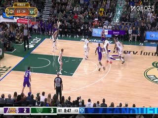 NBA常规赛 湖人VS雄鹿 20251116封面图