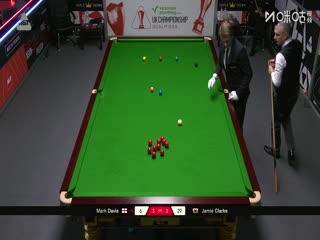 斯诺克英锦赛资格赛第二轮112进80 马克戴维斯5-6杰米克拉克 20251124封面图
