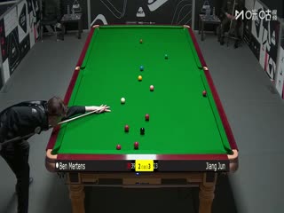斯诺克英锦赛资格赛第二轮112进80 本默滕斯5-6江俊 20251124封面图