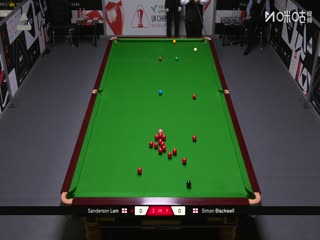 斯诺克英锦赛资格赛第二轮112进80 林杉峰6-4西蒙布莱克威尔 20251124封面图