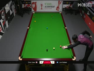 斯诺克英锦赛资格赛第二轮112进80 奥利弗莱恩斯3-6利亚姆格雷姆 20251124封面图