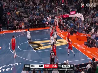 NBA杯 森林狼VS雷霆 20251127封面图