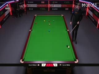 斯诺克英锦赛资格赛晋级轮 丹尼尔威尔斯4-6大卫吉尔伯特 20251126封面图
