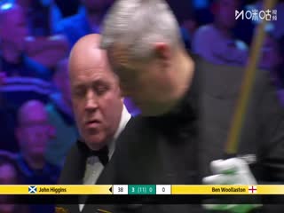 斯诺克英锦赛正赛32进16轮次 约翰希金斯6-2本沃拉斯顿（朱蒙） 20251130封面图