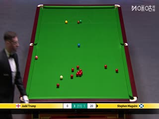 斯诺克英锦赛正赛32进16轮次 贾德特鲁姆普6-4斯蒂芬马奎尔 20251129封面图